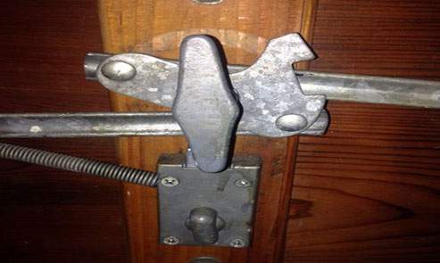 garage door lock